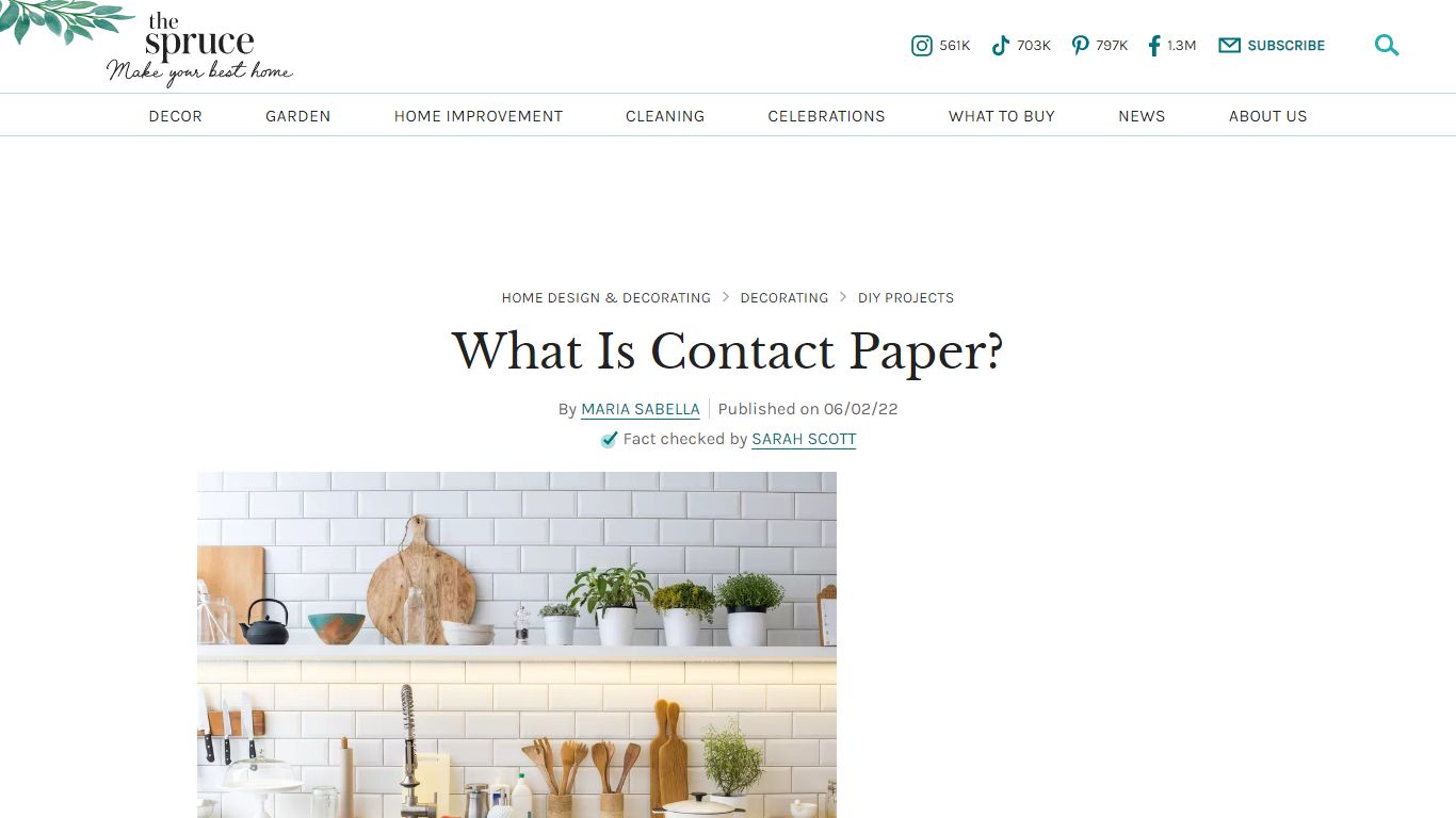 What Is Contact Paper? - The Spruce